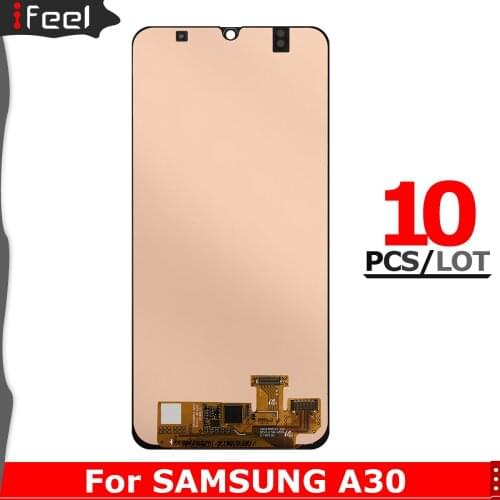 10PCS/Lot A30 lcd For Samsung galaxy A30 A305/DS A305F A305FD A305A LCD Display Touch Screen Digitizer Assembly