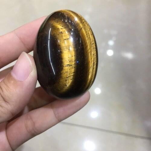 1pcs Energy stone 100% Natural tiger eye crystal yoni egg mineral reiki healing gemstone crystal yoni egg healthy for women