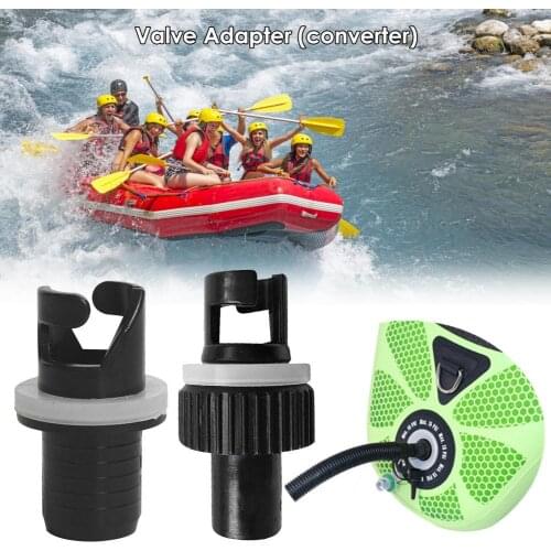 Air Valve Adapter Air Pump Adapter Accessory Screw-in Air Valve Hose Connector For Inflatable Kayak Boats River Rafts