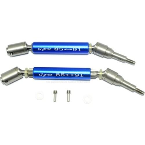304 stainless steel head and aluminum alloy cylinder CVD type bold front universal joint set TRAXXAS XO-1 SXO1280FHA