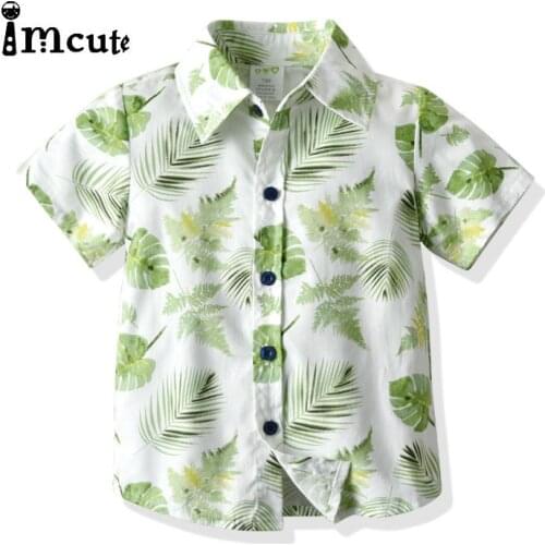 Рубашки с коротким рукавом для мальчиков Imcute China At AliExpress