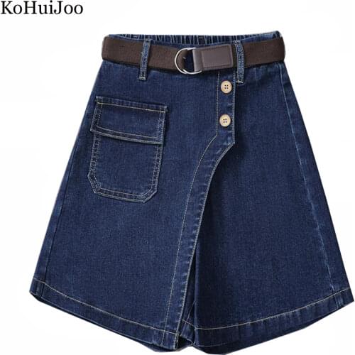 Женские джинсовые шорты KoHuiJoo China At AliExpress