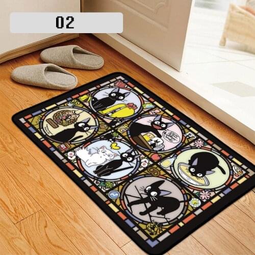 Anime Spirited Away Totoro Cat Rug Doormat Floor Mat Carpet Home Hotel Living Room Man Woman Fans Anti Slip