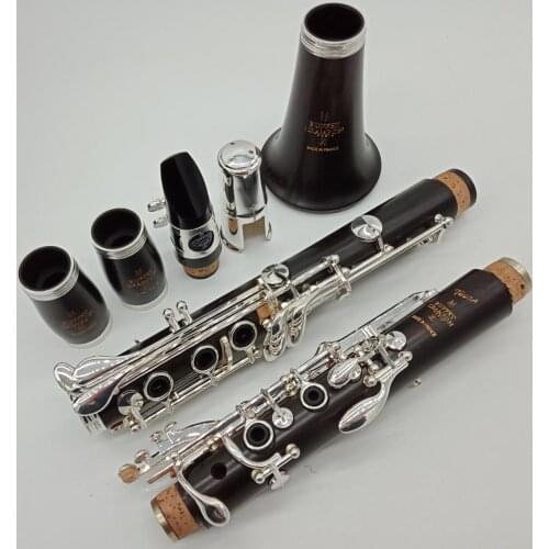 Music Fancier Club Bakelite A Clarinets TOSCA Professional Clarinet Silver Plated Keys 17 Keys With Case Mouthpiec