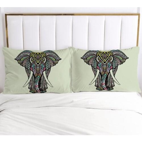 Customize 3D 2PCS Pillow Cases Decoration Throw Pillow Cover Bedding PillowCase 70x70 50x75 Home textile Bohemia Drop Ship