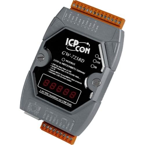 New Original Spot Photo For GW-7238D-G J1939 To Modbus TCP Server / RTU Slave Gateway