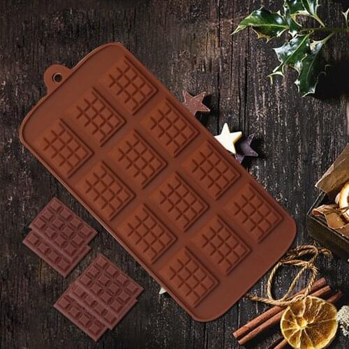 New Silicone Chocolate Mold Chocolate baking Tools Non-stick Silicone cake mold Jelly and Candy Mold 3D mold DIY best