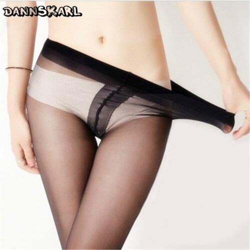 New Women Tights Summer Sexy Tights For Women T Crotch Female Silk Stockings Ultrathin Nylon Pantyhose Collant Female Hosiery