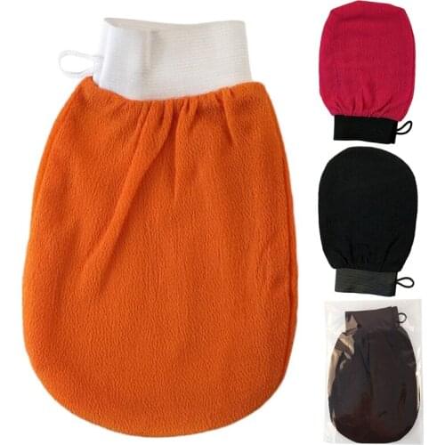 Exfoliating Glove Bath Shower Exfoliator Mitt Dead Skin Remover Body Scrubber X7XA