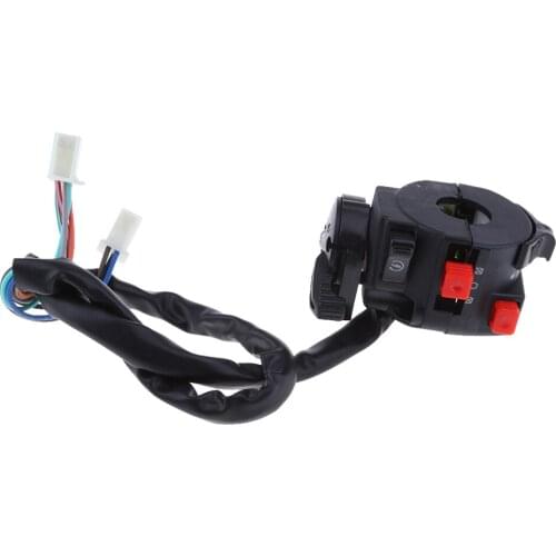 Quad ATV Motorcycle Headlight/Start/Kill/Throttle Handlebar Switch Gear 22mm