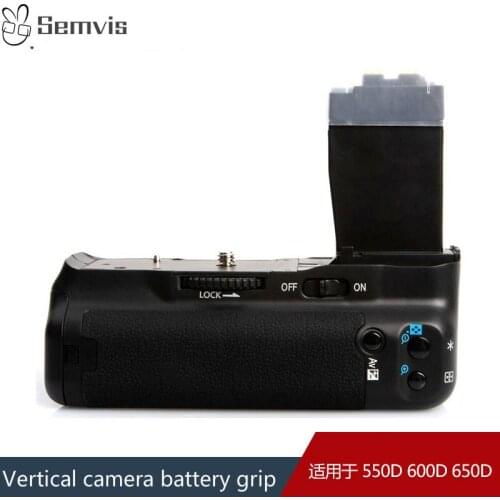 Meike Camera Battery Grip MK-550D for CANON 550D/600D/650D/700D SLR Camera Battery Handle for Vertical Shooting Battery Grip