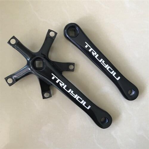 Road Bicycle Crank 130-74 BCD Crankset MTB Parts Three Chainring Length 175mm Folding Bike 5 Nail Aluminum Alloy CNC
