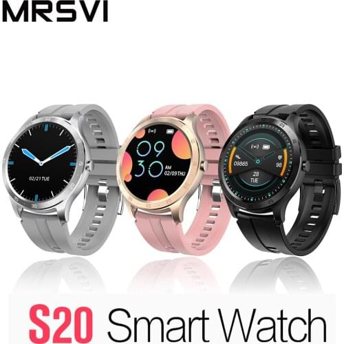 S20 New Smart Watch Men Women bracelet Full Touch Screen Heart Rate Sleep Monitor Message Alarm Reminder Push Fitness Tracker