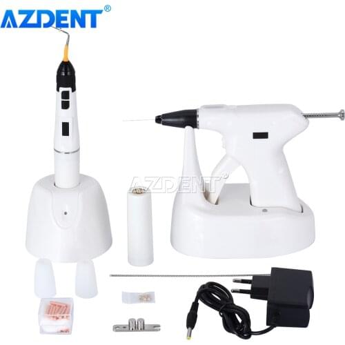 AZDENT Dental Endo Obturation System Hot Melt Filling System SY-FILL Gun Heated Pen Percha Gutta Tips 4 Working Temperature