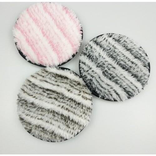 1 Pcs Soft Flannelette Sponge Double Sided Makeup Remove Puff Foundation Puff Portable Cosmetic Puff Makeup Foundation Sponge