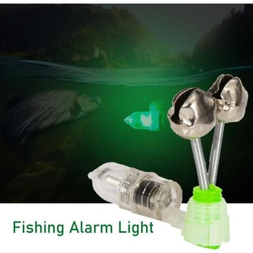 10Pcs/Set LED Fishing Tip Light ABS Waterproof High Brightness Glitter Fishing Alarm Light Portable Outdoor Fishing Supplies