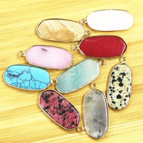 10pcs Oval Natural Stone for Women Men Quartz Bead Real Green Malachite Black Onyx Necklace Gem Jewelry Gift Cab Cabochon