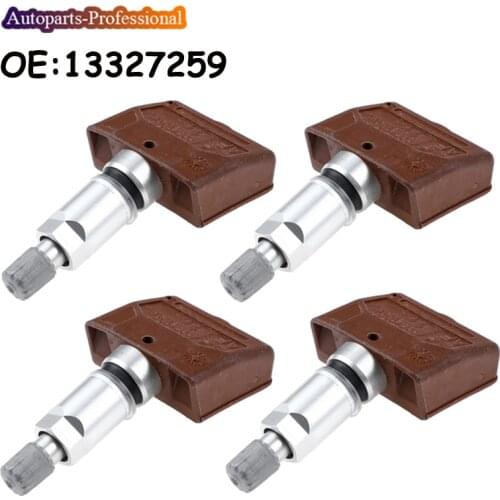 4 Pcs/lot Car Auto accessorie TPMS Tire Pressure Sensor 433MHz For Opel Mokka Astra Corsa Zafira Insignia Adam 13327259