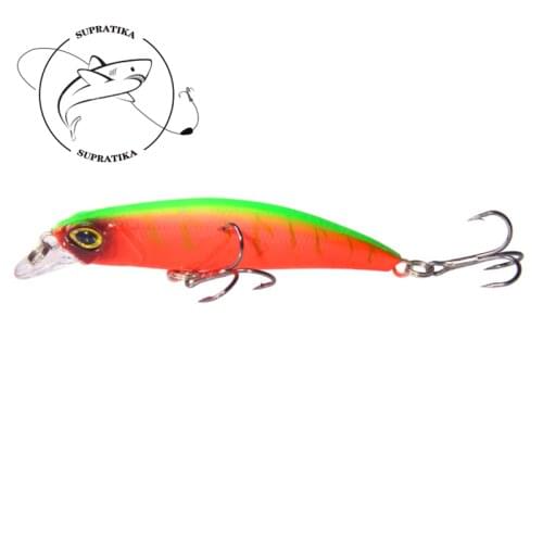 7Colors 7CM/4G Artificial Minnow Slow Sinking Plastic Hard Bait 3D Eyes With Sharp Treble Hook Tackle Bionic Bait Outdoor