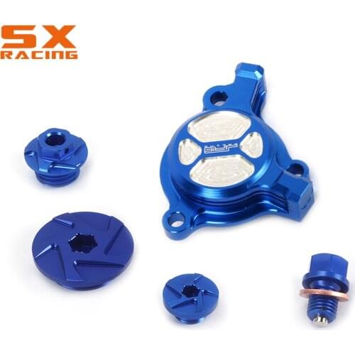 Motorcross Guard Screw Bolt dust-proof Oil Filter Cap Set For Yamaha YZ250F YZF250 2003-2013 YZ450F YZF450 2003 2004 2005