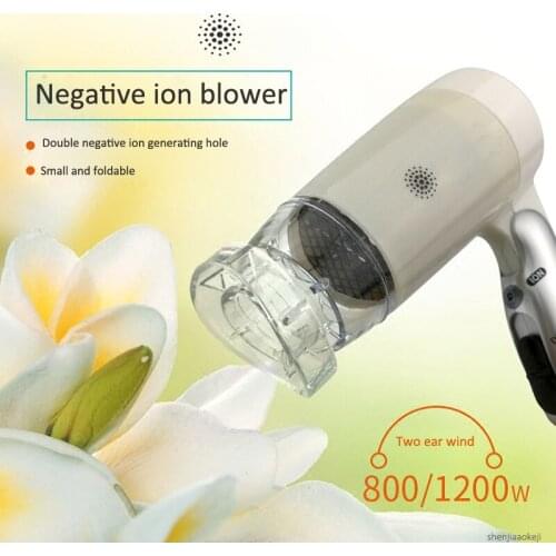 Household hair dryer BID31-W Handle foldable hair drying machine Electric hair air blower for home/dormitory/travel/commercial