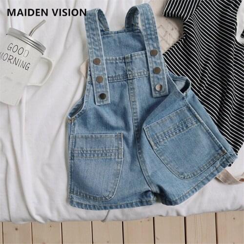 Baby Girls Jeans summer Baby Loose denim shorts cute Denim overalls fashion Childrens trousers Kids Childrens jeans