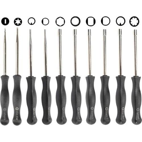Hot 10 Pcs Tune up Carburetor Adjusting Screwdriver Tool Kit with Carb Cleaning Needles Brushes for Walbro Zama Ryobi Stihl Ec