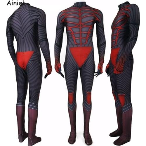 Game Kingdom Hearts 3 Cosplay Protagonist Sora Costume Grey Red Zentai Bodysuit Suit Jumpsuit Halloween Costumes for Kids Men