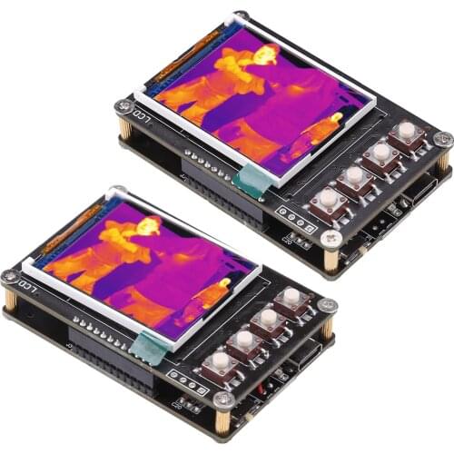 Infrared Thermal Imager AMG8833 Thermal Imaging Camera Temperature Sensors TFT Display Screen 10Hz Data Refresh Rate