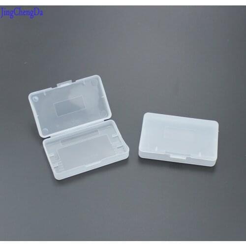 JCD 5pcs/lotClear Plastic Game Cartridge Cases Storage Box Protector Holder Cover Shell For Nintendo GBA SP Game Boy G