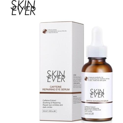 Caffeine Anti-Wrinkle Eye Serum Anti-Age Reduce Fine Lines Remover Eye BagsDark Circles Against Puffiness Eye Serum