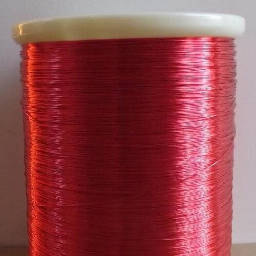 RED New Polyurethane Enameled Wire,Copper wire Red 0.5 mm QA-1-130 1 meter