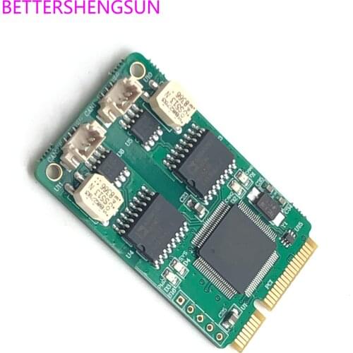 MiniPCIe CAN PCI Express mini to CAN interface card USB to CAN 3.3VCAN