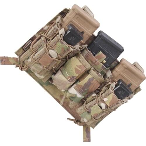 Assaulters Panel 9mm /5.56mm Modular Panel Platform Set Magazine Pouches Tactical Molle Pouches Military Gear1 inch Buckle