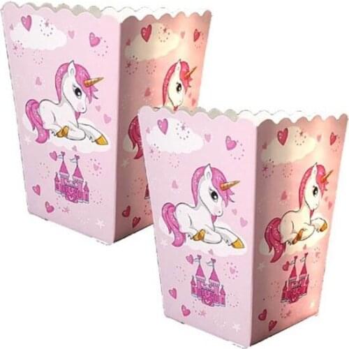 Partifabrik Unicorn Corn Box 10 lu party material