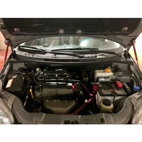 For Chevrolet Aveo I T250 T200 2005-2011 hatchback Front Hood Bonnet Modify Gas Struts Shock Damper Lift Supports Absorber