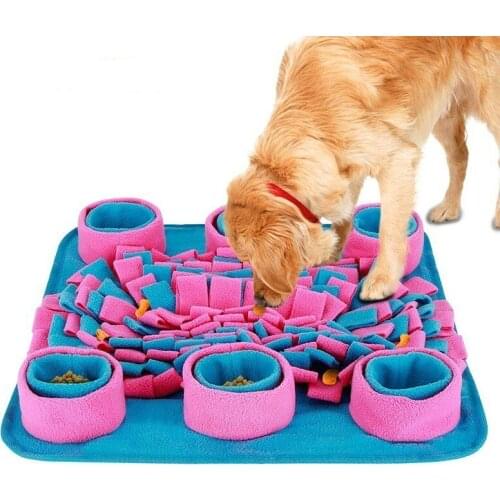 Premium Dog Puzzle Interactive Pet Food Dispenser Toy with Non-slip Back Slow Feeding Puppy Dog Training Toys Game Increase IQ