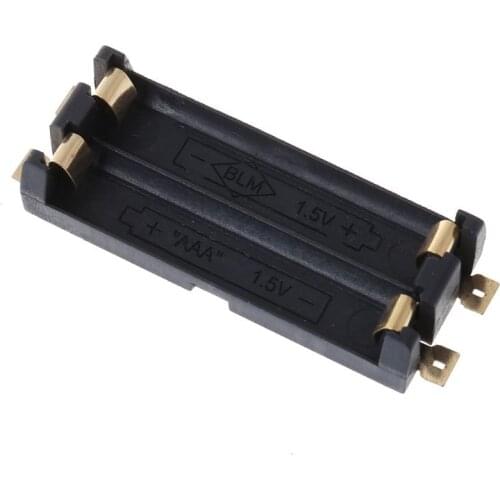 SMT/SMD 2 AA Battery Holder Box Case For Dual AA Batteries Storage Container