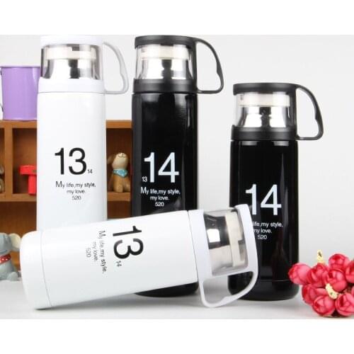 Stainless Steel Double Wall Insulated Cup School Vacuum Thermal Mug Flask Coffee Mug Car Travel Drink Bottle Thermocup Termos