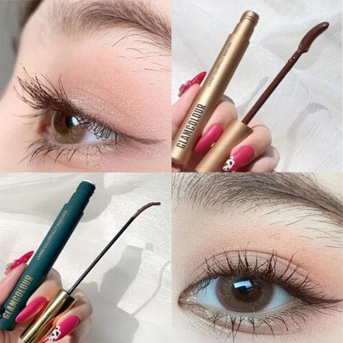 8 colors 4d Silk Fiber Lash Mascara Long lasting Waterproof Curling Mascara Fiber Mascaras Eye Lashes Makeup