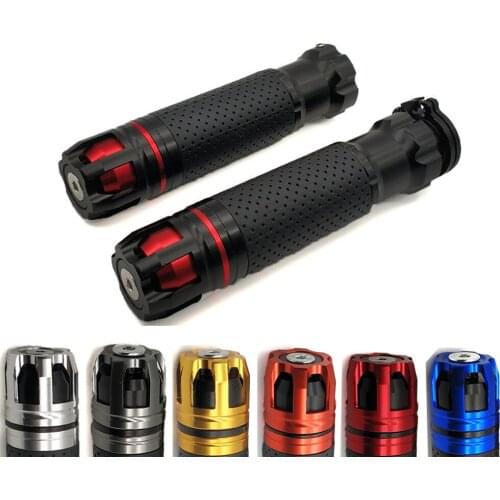 Universal 22 24MM CNC Motorcycle handle Bar Grips handlebar Ends For Honda CR 125 250 R SL230 CRF 450R 250 450 X 230F XR 230 250