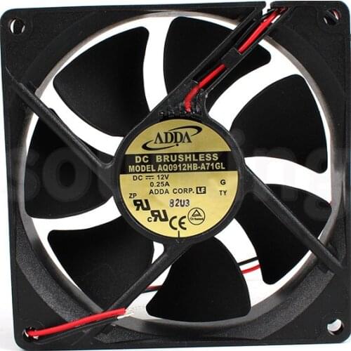 9CM 9225 12V AQ0912HB-A71GL 3D fog mousse waterproof fan 6 Month Warranty
