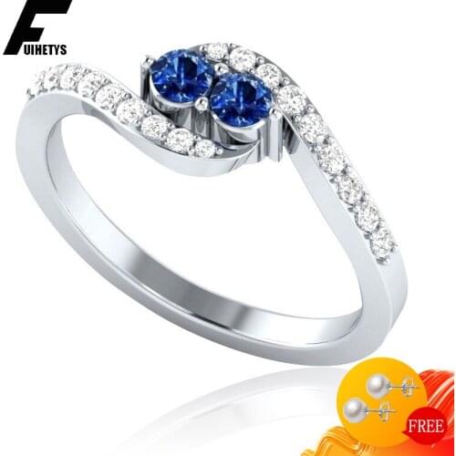 New Arrival Ring for Women 925 Silver Jewelry with Zircon Gemstone Finger Rings Wedding Promise Party Gift Accessories Wholesale
