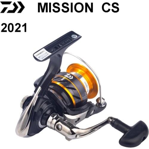 2021 Original NEW DAIWA MISSION CS 2000 2500 3000 4000 Spinning Fishing Reels Freshwater Seawater Long Shot Lu Ya Fishing Wheel