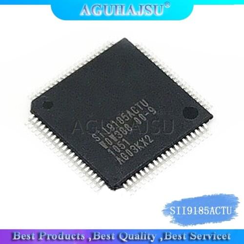 5PCS SIL9185ACTU SIL9185 TQFP80 IC SIi9185ACTU 9185 QFP IC NEW SIL9185CTU Integrated circuit IC chip spare parts