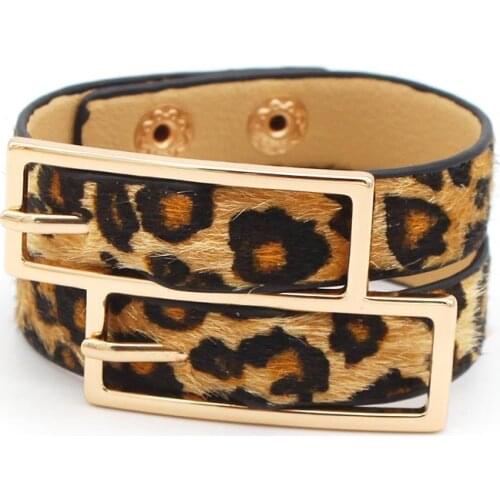 Fashion Crack Multi-layer Leather Bracelets For Women Vintage Bracelet Punk Style Soft Leather Jewellery Cool Wholesale