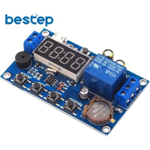 DC 5V Real time Timing Delay Timer Relay Module Switch Control Clock Synchronization Multiple Mode Control Wiring Diagram