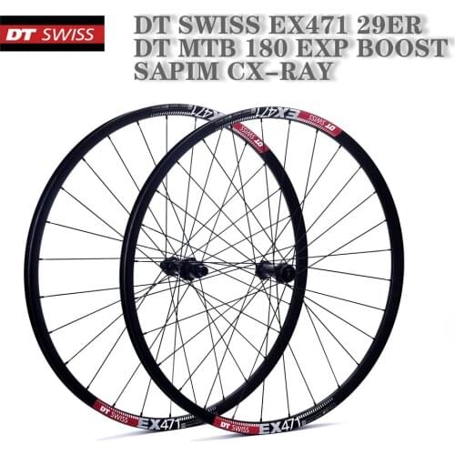 DT Swiss-juego de neumáticos para bicicleta de montaña, llanta am de 29 pulgadas/28 agujeros, tambor de flores exp / boost dt471
