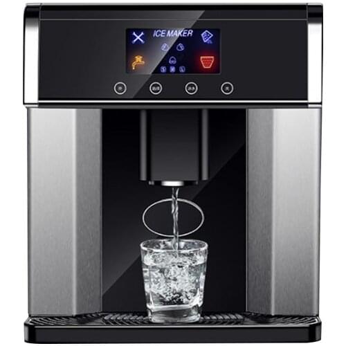 Ice Water 15KG Dispenser Electric bullet cylindrical Ice machine Automatic Household mini ice making Machine For Milk Tea Shop