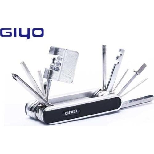 Bike Repair Tools GIYO 13 in 1 Multi-function Bicycle Cycling Tools Portable Spoke Wrench MTB Screwdriver Tools Sets